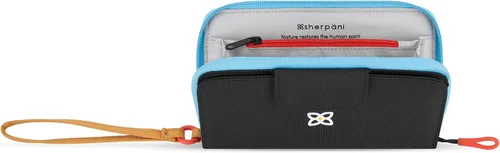 Miniatura 52 de Sherpani Tulum, cartera grande de nailon con cremallera alrededor, cartera con tarjetero organizador para mujer