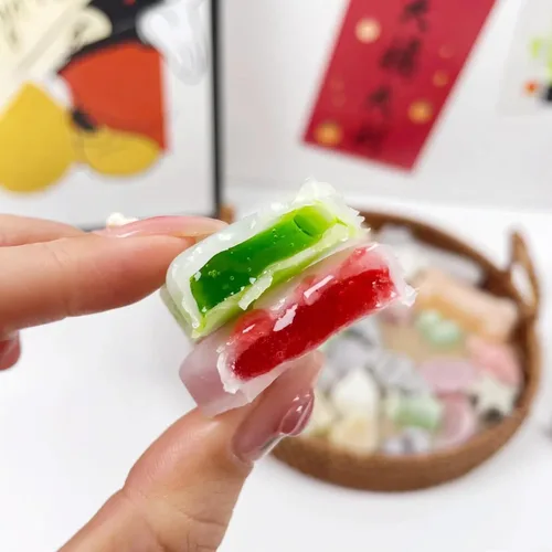 Miniatura 3 de Caramelos de cera masticables con centro de jarabe dulce, 7.05 onzas, sabores de frutas mixtas, múltiples formas, para eventos sociales (7.05 oz)