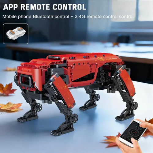 Miniatura 3 de Mould King Robot Dog MK Dynamics Kits de construcción, bloques de construcción MOC para construir, regalo para niños de 8 años + + adultos