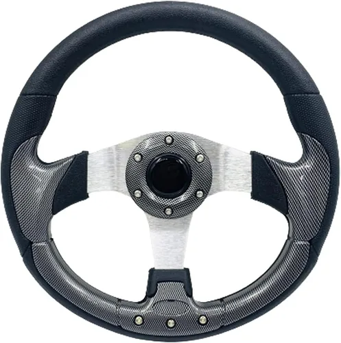 Miniatura 9 de Volante universal de 320mm para carrito de golf para Club Car DS y Precedent, volante para carrito de golf EZGO Yamaha para EZGO RXV y TXT Tempo G14