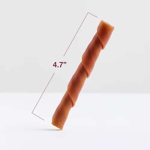 Miniatura 9 de SmartBones - Twist Sticks rellenos con cerdo, 6 unidades, 6.9 onzas, masticables sin piel para perros hechos con pollo real y cerdo real