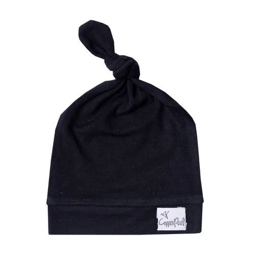 Miniatura 48 de Copper Pearl - gorro de bebé con nudo superior elástico suave