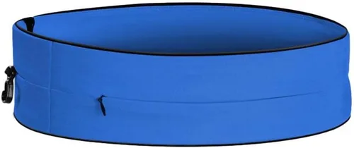 Miniatura 7 de Cinturón para correr para mujeres y hombres, riñonera para corredores. Bolsillos con cremalleras. Cinturón de dinero oculto para viajes. Cintura