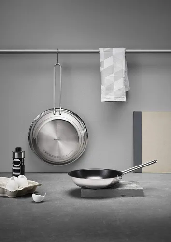 Miniatura 3 de EVA-TRIO - Sartén de cerámica de 11.0 in, perfecta para la preparación de alimentos a altas temperaturas, da a la carne una hermosa corteza de acero