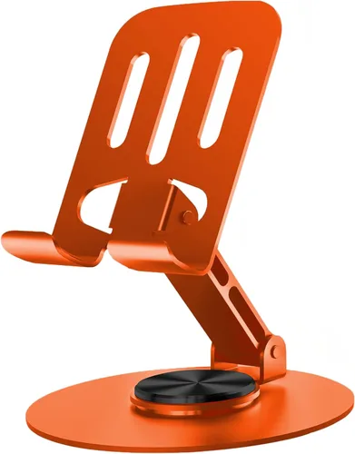 Miniatura 11 de Soporte Universal de Metal para Celular, Soporte Ajustable de Ángulo Múltiple con Rotación de 360°, Antideslizante, Compatible con iPhone 17 16 Pro