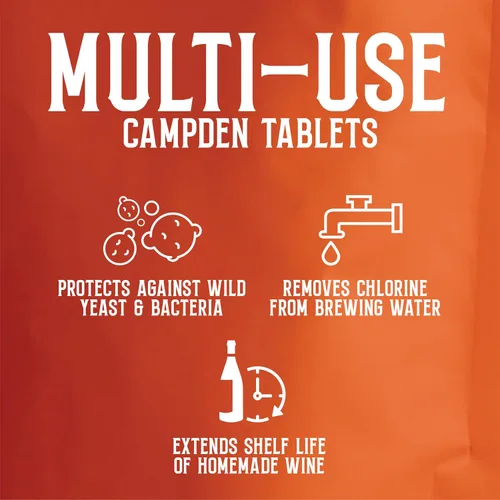 Miniatura 7 de Craft A Brew - Campden Tablets - Metabisulfito de sodio - Esterilante para vinificación - Ideal para vinos tradicionales de uva - Elaboración