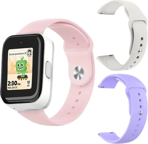 Miniatura 7 de NewJourney Correa de reloj SyncUP Kids 2/1, paquete de 3 correas compatibles con Tmobile Sync UP Kids Watch 2/1, correa deportiva de silicona suave
