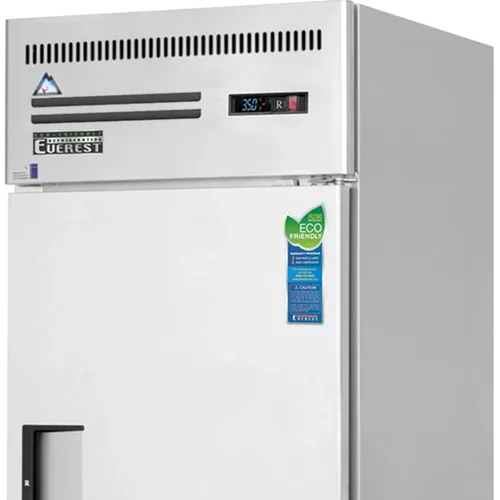 Miniatura 2 de ESRH2 Refrigerador de alcance 2 medias puertas sólidas, 115v, NSF - 23 pies cúbicos