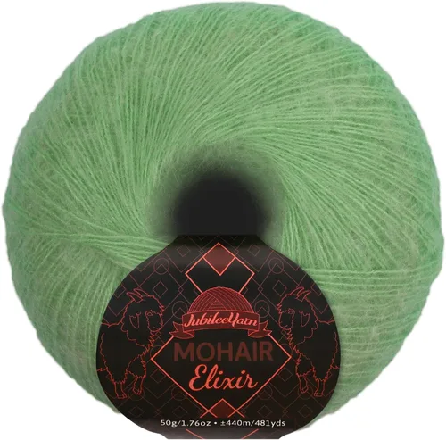 Miniatura 108 de JubileeYarn Mohair Elixir Yarn - 50g/Skein Baby Wool Blend - Cosmopolitan - 1 Skein