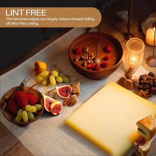 Miniatura 3 de eFond Estopilla de 36 pies cuadrados grado 100 paños de queso para colar, reutilizables, lavables, sin pelusa y malla ultra fina, sin blanquear