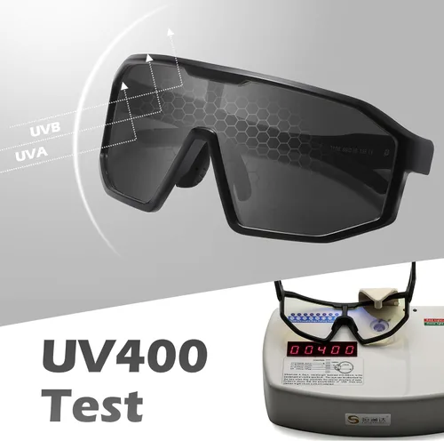 Miniatura 4 de Gafas de ciclismo fotocromáticas para hombres y mujeres, gafas de sol deportivas transparentes, para montar en bicicleta de montaña, MTB