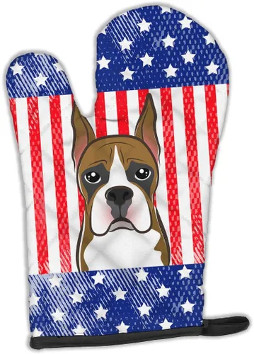 Miniatura 59 de Caroline's Treasures BB4020OVMT Dog House Collection Border Collie - Guante de horno grueso resistente al calor para sartenes calientes y horno