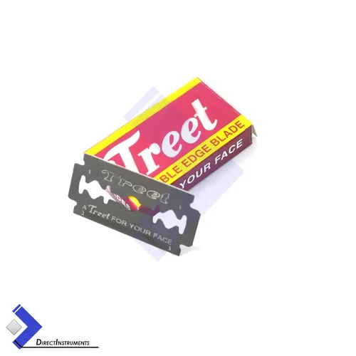 Miniatura 6 de Cuchillo plegable con mango de plástico rojo para hombre con filo recto y 10 cuchillas