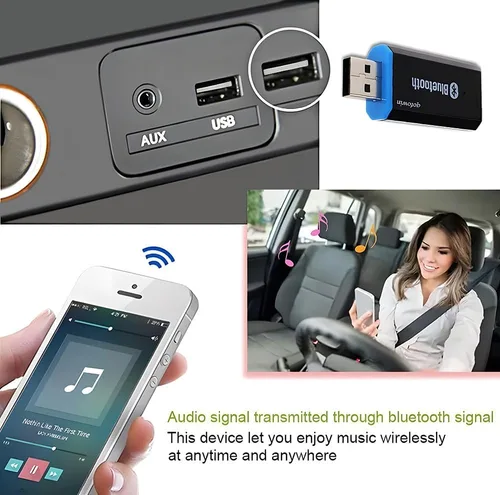 Miniatura 3 de Adaptador receptor Bluetooth USB, adaptador de audio inalámbrico, kit de receptor de música para el hogar estéreo/sistema de sonido estéreo