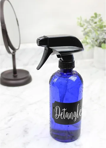 Miniatura 8 de Botella de plástico, de aerosol, con pulverizadores resistentes de vapor, etiqueta para pizarrón (6 unidades); sin BPA, n. 1, uso para aromaterapia