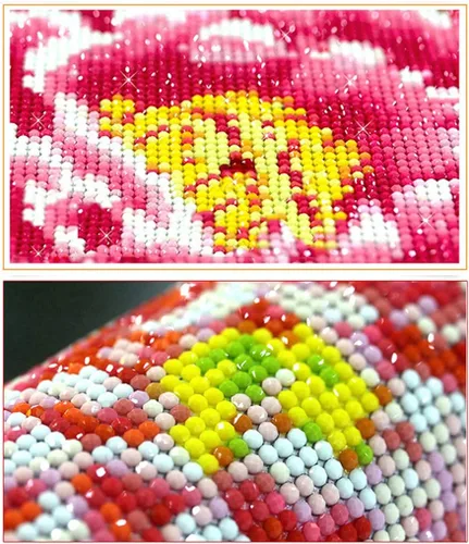 Miniatura 6 de Peeua Kits de pintura de diamantes 5D para adultos y niños, arte de diamantes de alpaca, arte de bricolaje, bordado de punto de cruz, manualidades