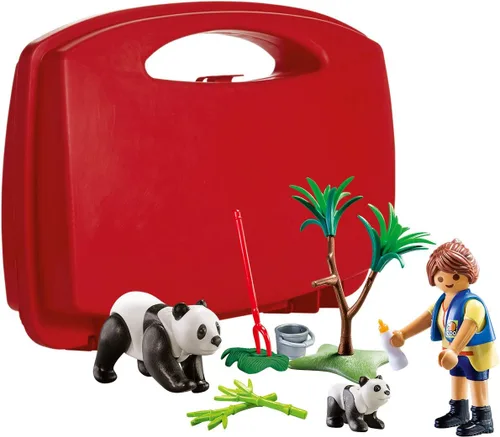 Miniatura 2 de Playmobil Estuche de transporte Panda Caretaker