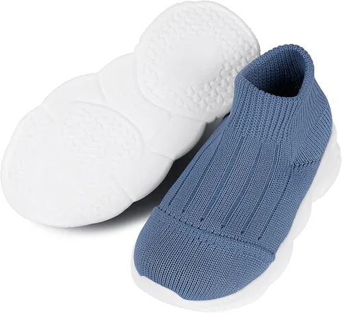 Miniatura 59 de Zapatos de bebé Pantuflas para niños pequeños, calcetines para niños y niñas, suela antideslizante