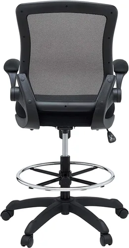 Miniatura 8 de Silla giratoria Modway Veer, Negro