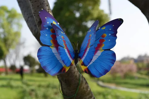 Miniatura 4 de FENELY Mariposa Jardín Estacas Decoraciones Al Aire Libre 3D Mariposas Césped Decorativo Patio Decoración Accesorios Adornos PVC Jardinería Arte 24
