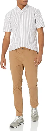 Miniatura 4 de Tienda Essentials Pantalón chino elástico ajustado para hombre (anteriormente Goodthreads)