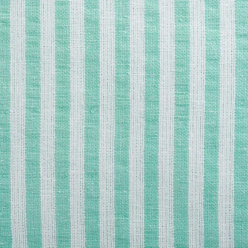 Miniatura 2 de DII Colección de mesa a rayas de sirsaca 100% algodón, aguamarina, mantel, 60x84, 1 pieza