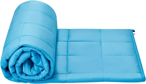 Miniatura 7 de TONGDADA Manta con peso para niños, 40 x 60 pulgadas, 10 libras, para niños de entre 80 y 125 libras, material de algodón de primera calidad
