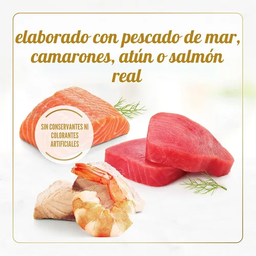 Miniatura 4 de Purina Fancy Feast - Alimento húmedo a la parrilla para gatos, colección de mariscos en paquete variado de alimentos húmedos para gatos