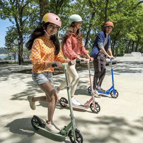 Miniatura 8 de Jetson Jupiter - Patinete Jumbo de 2 ruedas, cubierta ancha resistente, manillar de altura ajustable, freno trasero, mecanismo de fácil plegado