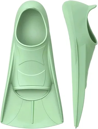 Miniatura 8 de Zapatos de rana de silicona, aletas cortas antideslizantes suaves para entrenamiento de natación, adecuados tanto para hombres como para mujeres