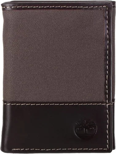 Miniatura 5 de Timberland Mens Two-Tone Piel Auténtica TrifoldCartera