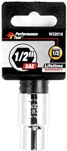 Miniatura 10 de Performance Tool W32028 1/2 Drive 6-Point Socket, 7/8