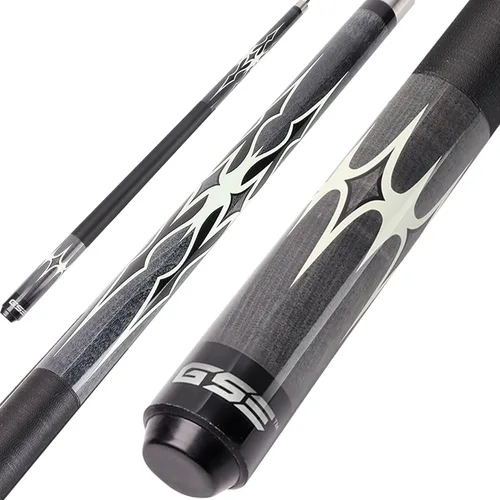Miniatura 15 de GSE Games & Sports Expert 58" 2-Piece Canadian Maple Hardwood Billiard Pool Cue Sticks for Men/Women, House or Commercial/Bar Use