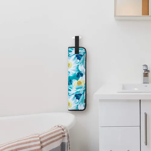 Miniatura 7 de Beautyflier Funda de viaje universal para rizador, lona resistente al calor y soporte para plancha plana, funda de viaje, soporte para rizador