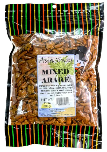 Miniatura 13 de Asia Trans Honey mixta arare – Dulce y salado surtido Nori Komaki, Sakura, Kakinotane galletas de arroz – Aperitivo japonés crujiente, Mochi