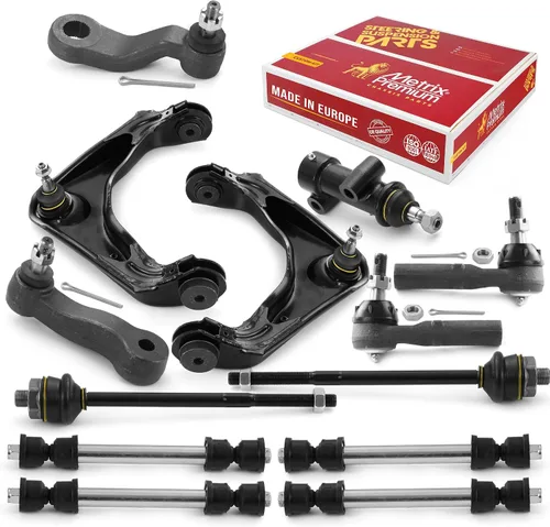 Miniatura 104 de Metrix Premium Chassis Parts - Kit de suspensión delantera de 10 piezas para BMW X5 2007-2013, BMW X6 2008-2014, reemplazo, fabricado en Europa