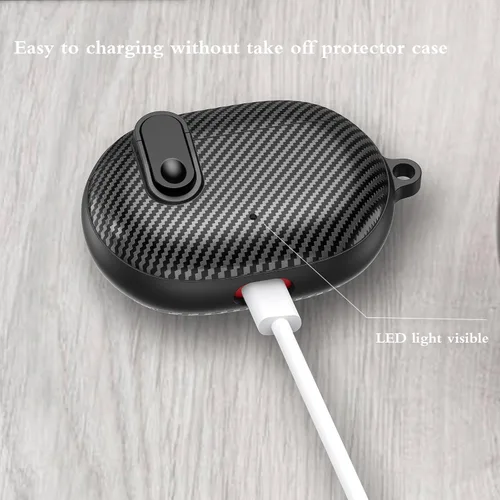 Miniatura 3 de Funda para Beats Studio Buds/Studio Buds Plus 2021/2023 con clip de cierre para hombres, GARTOO con kit de limpieza, funda protectora y lápiz