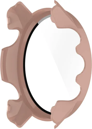 Miniatura 4 de Funda protectora compatible con Garmin Forerunner 955/955, protector de pantalla solar, vidrio templado, policarbonato duro, cubierta completa, 6