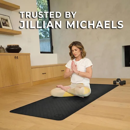 Miniatura 2 de Tatago Esterilla de yoga caliente antideslizante de goma natural de grado profesional, tapete de Pliates, tapete de estiramiento o esterillas