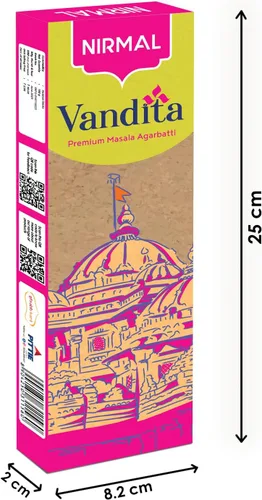 Miniatura 3 de Shubhkart Nirmal Agarbatti - Varillas de incienso Vandita Masala de 9 pulgadas de largo para Puja, fragancia de larga duración, sin carbón