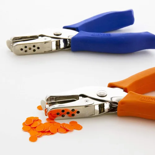 Miniatura 3 de Bazic Prem Single agujero perforadora de papel w/Cushion Grip