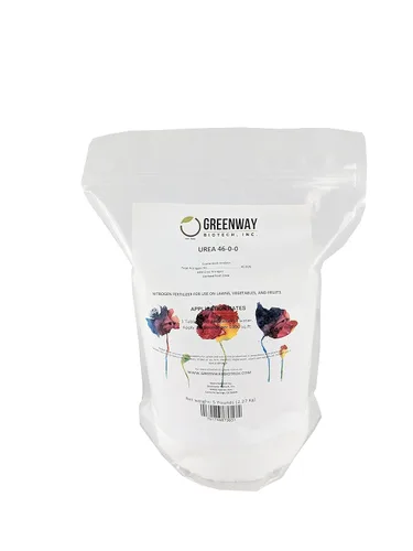 Greenway Biotech, Inc. Fertilizante de urea para plantas de alta eficiencia, 46% de nitrógeno 46-0-0 para plantas de interior y exterior, refinado