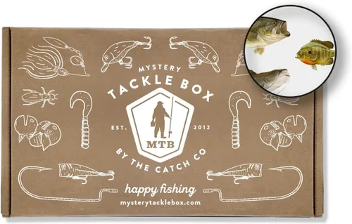 Miniatura 7 de Catch Co Mystery Tackle Box Freshwater Catch All Fishing Kit Bass Trout Crappie Bluegill Perch Sunfish Catfish