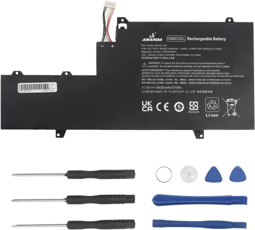 Miniatura 9 de Batería Amanda 42Wh YRDD6 1VX1H para Dell Inspiron 5482 5485 7586 3583 5491 5591 5481 3310 2 en 1 5593 5480 3493 3793 35822 5581 5584 5590 3584 5493