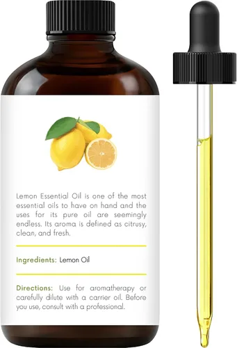Miniatura 2 de Handcraft Blends Aceite esencial de limón – 1 onza líquida – 100% puro y natural – Aceite esencial de grado premium para difusor y aromaterapia