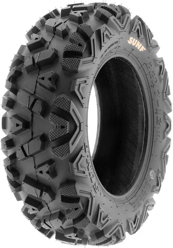 Miniatura 6 de SunF Power.I - Neumático para todoterreno ATV/UTV, de 22x7-12 pulgadas delanteros y 22x10-12 pulgadas traseros, set de 4, A033, 6 PR, sin cámara