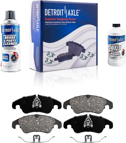 Miniatura 12 de Detroit Axle - Pastillas de freno traseras para Kia Sportage 2017-2022, Hyundai Tucson 2016-2021, pastillas de freno de cerámica 2018 2019 2020