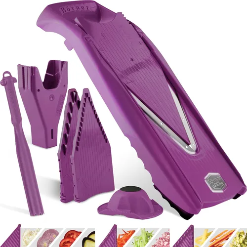 Miniatura 16 de Börner V5 PowerLine - Juego profesional de cortadores de verduras (7 piezas) • Cortador de verduras (cepilladora en V) para frutas y verduras +