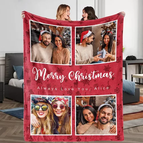 Miniatura 9 de Novgarden Regalos de cumpleaños para mujeres, manta personalizada con imagen, manta de fotos personalizada, ideas de regalos de cumpleaños para mujer
