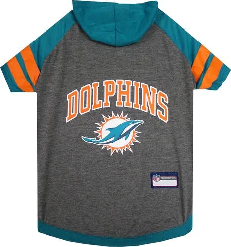 Miniatura 31 de NFL sudadera con capucha tee para perros y gatos. Fútbol perro sudadera con capucha playera disponible en todos los equipos de 32 NFL. cuttest